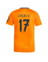 Real Madrid Lucas Vazquez #17 Bortedrakt 2024-25 Korte ermer